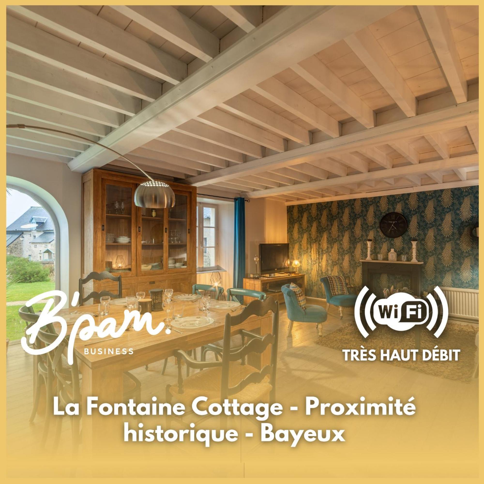 La Fontaine Cottage - Proximite Historique - Bayeux Saint-Loup-Hors ภายนอก รูปภาพ